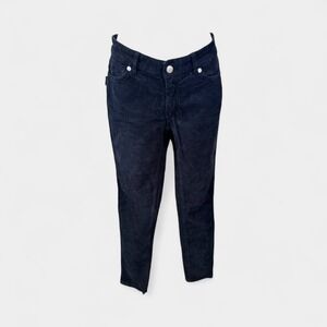 Zadig & Voltaire‎ Corduroy Pants Skinny Leg Dark Blue Casual Designer